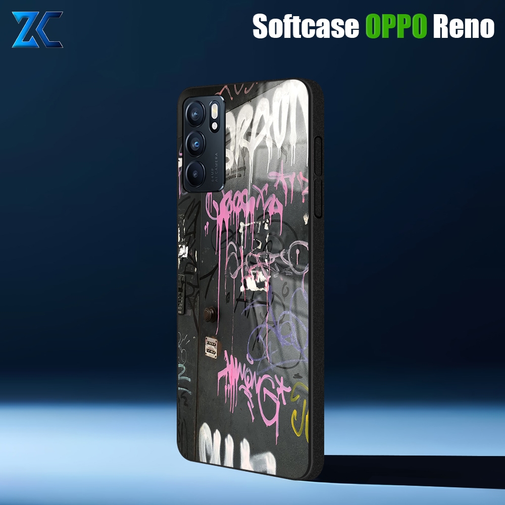 HP OPPO Reno 4 4F 4 PRO Glitter Softcase | รีโน 5F | Reno 6 สัญญาณ 4G 5G | Reno 7 สัญญาณ 5G [TB40] S