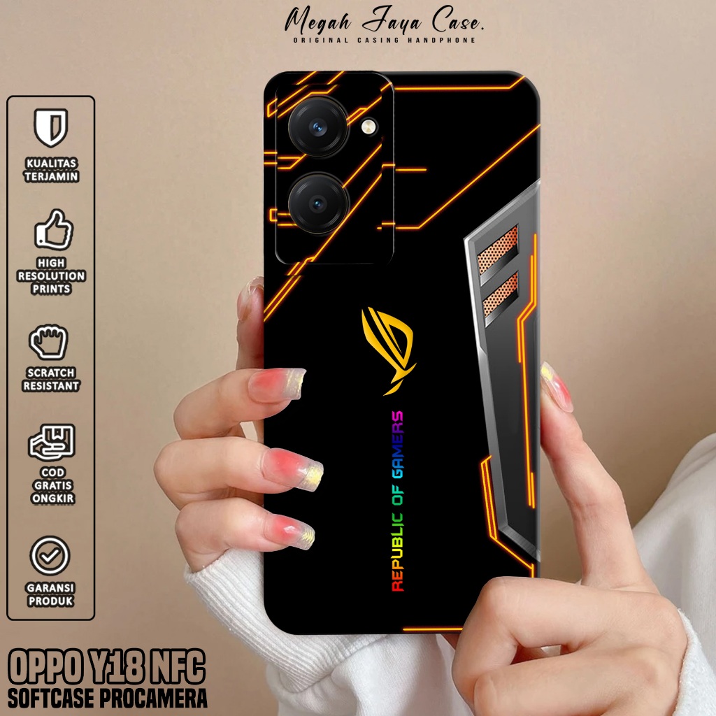 เคส HP VIVO Y18 NFC - VIVO Y18 NFC R0G Motif Softcase - เคสโทรศัพท์ VIVO Y18 NFC - เคส VIVO Y18 NFC 