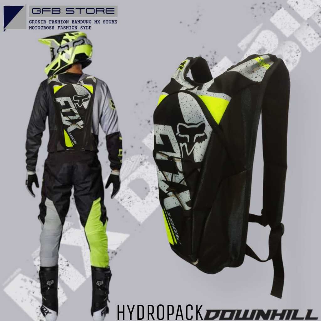 กระเป๋าเป้สะพายหลังจักรยานดาวน์ฮิลล์ Hydrobag MTB | กระเป๋าเป้ Hydropack Cross Trail | กระเป๋าเป้สะพายหลังวิบาก Trabas Adventure