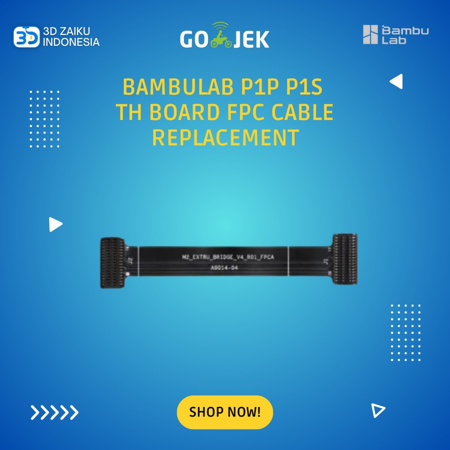 Original Bambulab P1P P1S TH บอร์ด FPC Cable Replacement