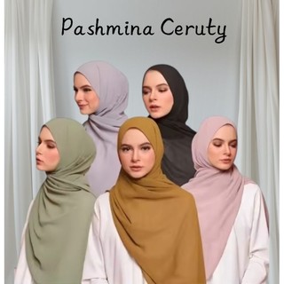 Hijab pashmina ceruty babydoll/pashmina ceruty premium