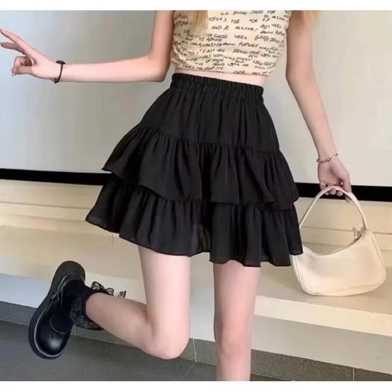 POLLY MINI SKIRT SHORT LAYER / SHORT WOMENS SKIRT