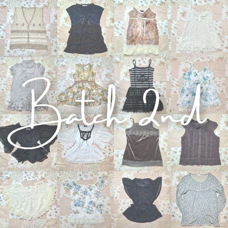 BATCH 2 (PLEAGE READ THE DESC BEFORE CHECKOUT) Vintage Coquette Cottagecore Y2K Grunge Gothic Goth 2