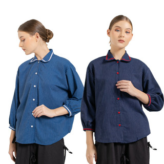 TUFF PUFF - DENIMO SHIRT SERIES - KEMEJA DENIM DAILY - KEMEJA KANTOR/HANGOUT