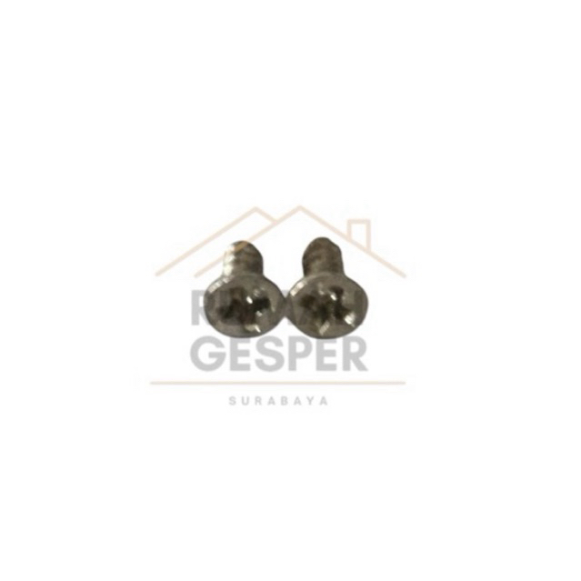 (PER ชิ้น) NICKEL SILVER BOX HOOK KEY SCREW