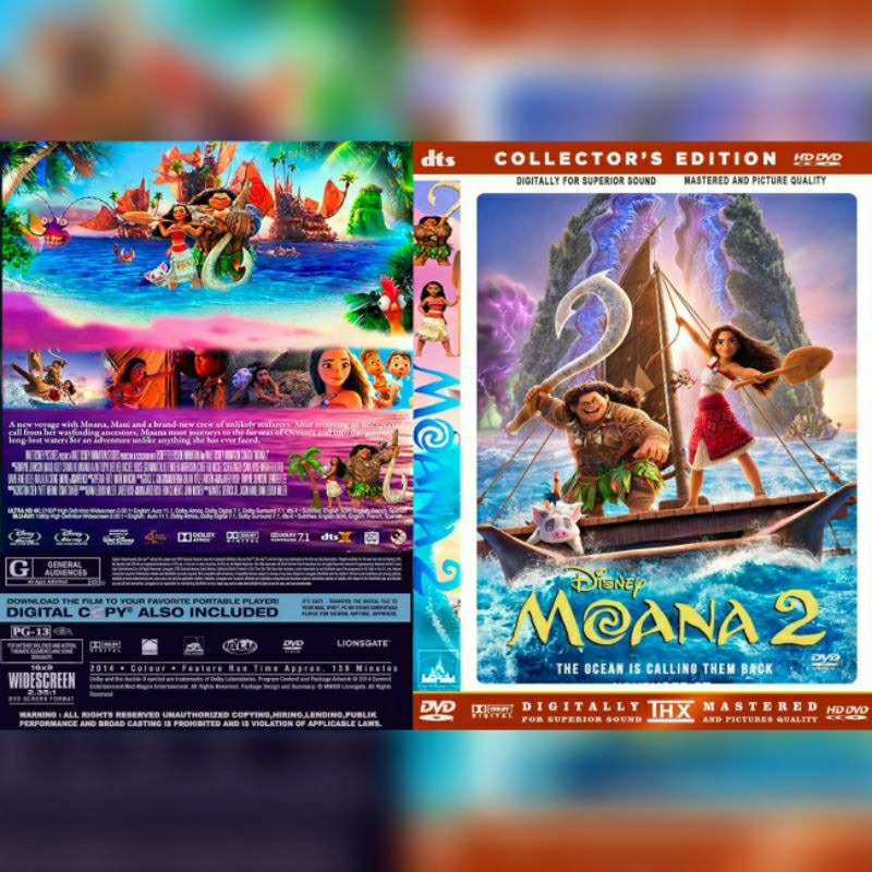 MOANA 2 (2024) เทปคาสเซ็ทฟิล์ม - ล่าสุด - HD