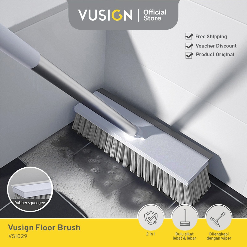 Vusign แปรงทําความสะอาดห้องน้ํา / แปรงขัดพื้น VS1029