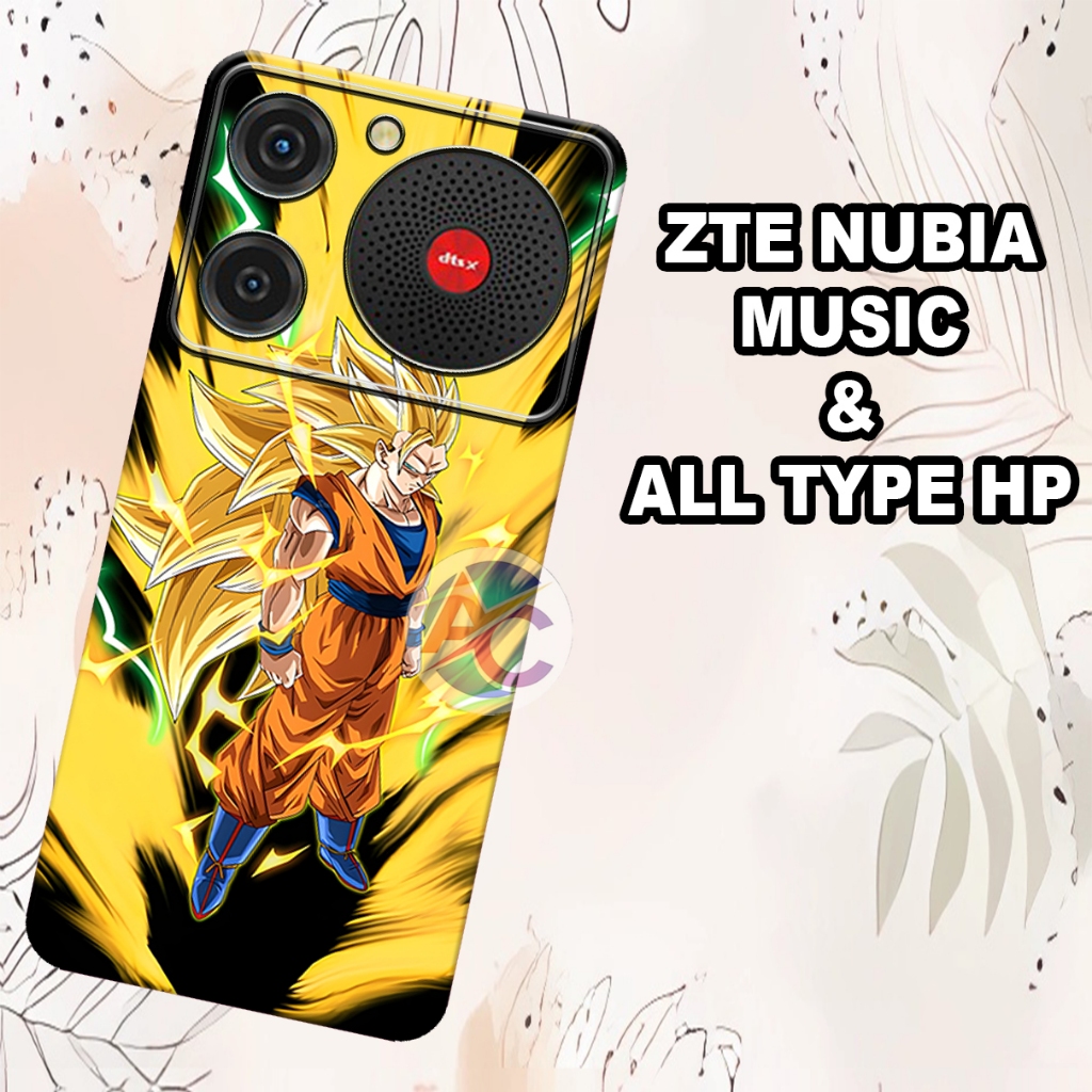 AC16/Softcase Procamera Hp ZTE BLADE NUBIA MUSIC ล่าสุด 2024 แฟชั่นกรณีอะนิเมะ Handphone Protector