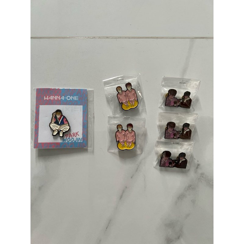 PARK WOOJIN PARK JIHOON WANNA ONE AB6IX 2PARK 3PARK ENAMEL PIN