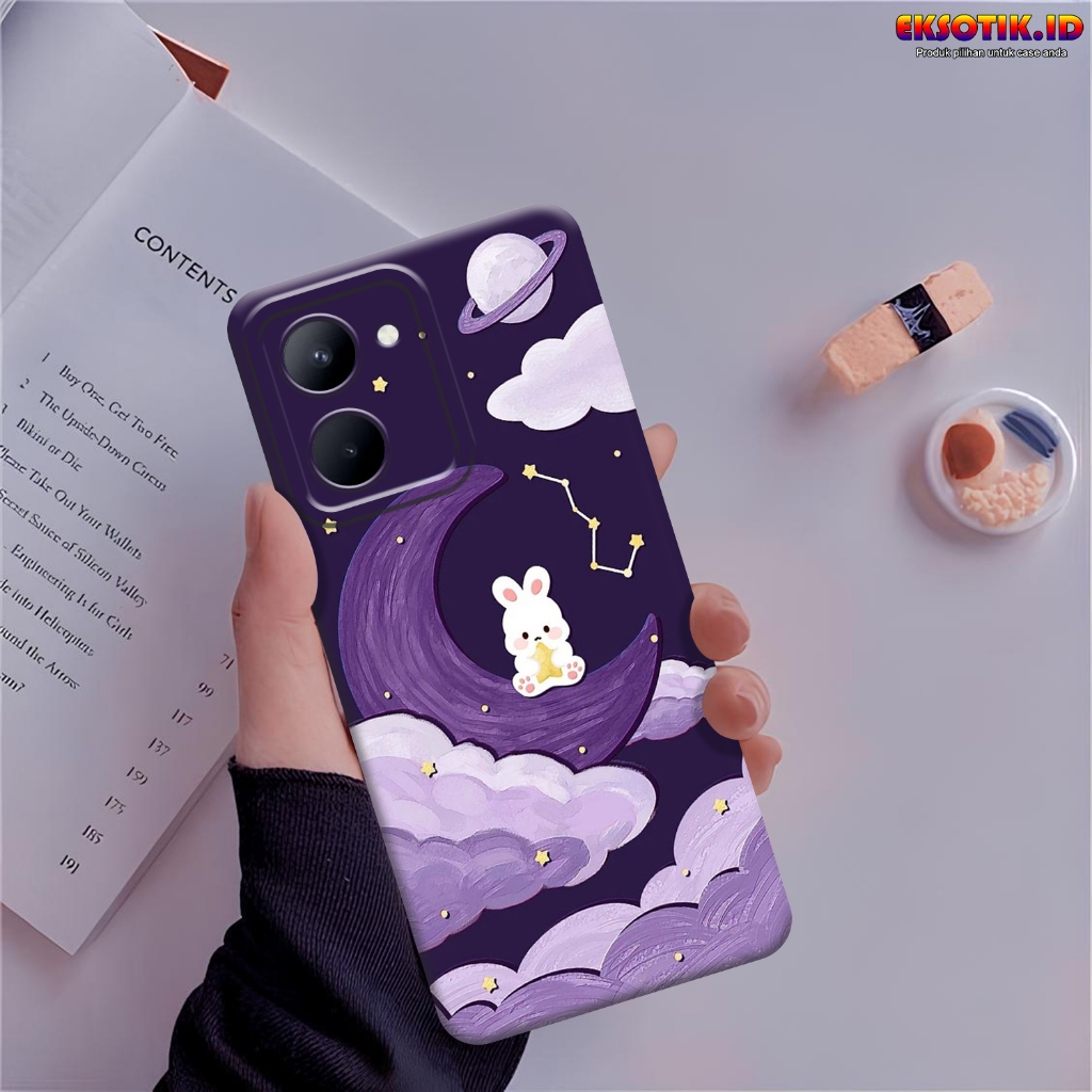 เคสRealme C33 - เคสRealme C33 - เคสแฟชั่น - Realme C33 Silicone - Cool and Cute Motips - Realme C33 