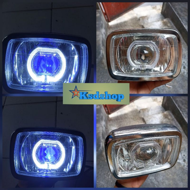 HONDA WIN WIN100 OLD MOTORCYCLE BOX HEADLIGHT REPLLERCTOR