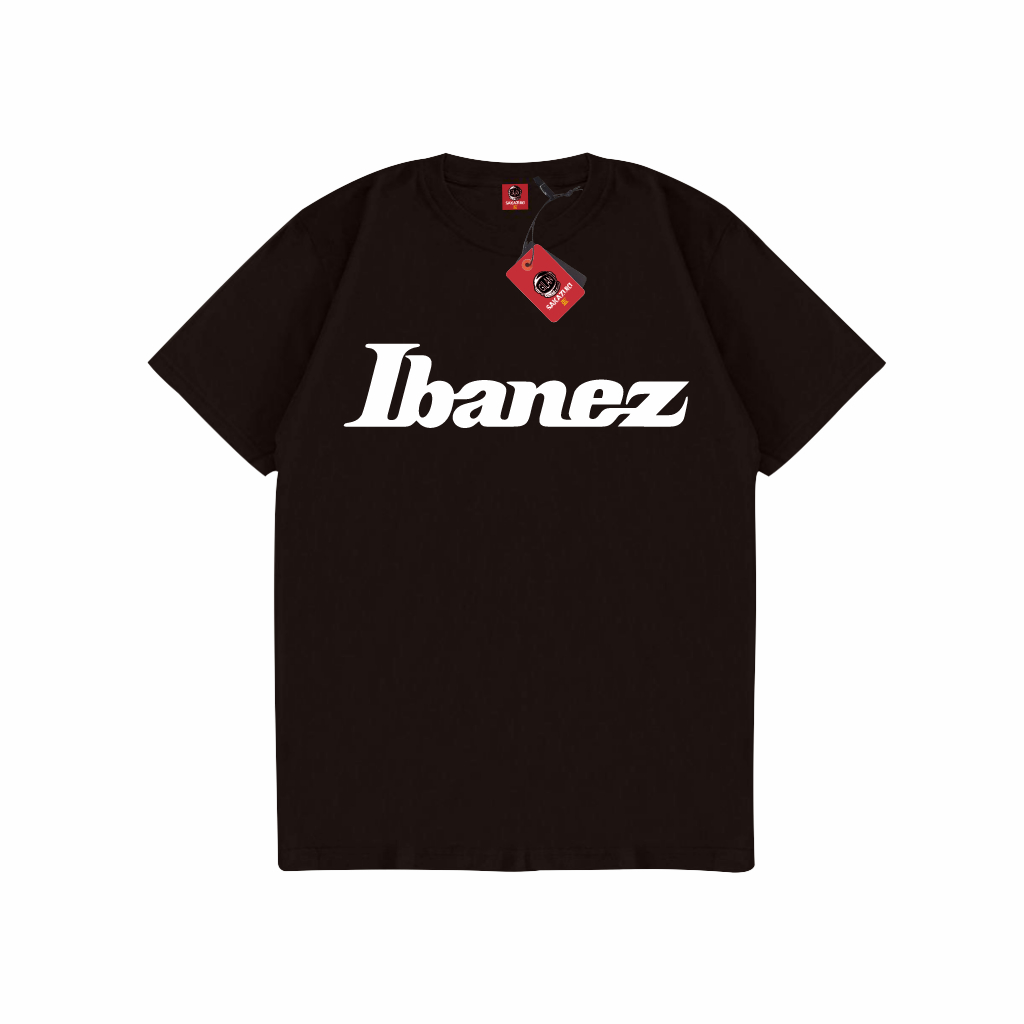 เสื้อยืด Gilan Distro Image IBANEZ Logo Guitar Band Music