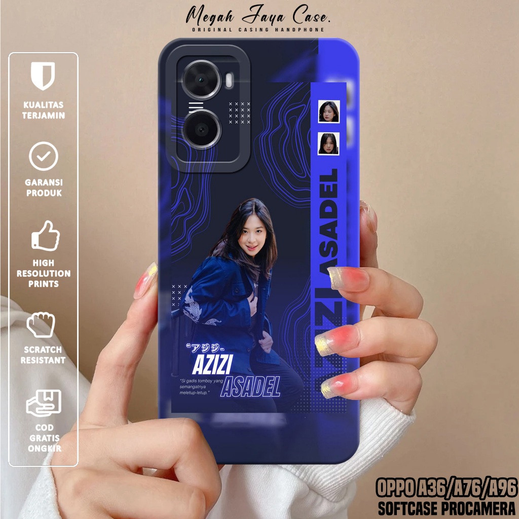 เคสโทรศัพท์ OPPO A36 / A76 / A96 - เคส OPPO A76 / A96 / A36 Softcase JKT48 Motif - เคสโทรศัพท์ OPPO 