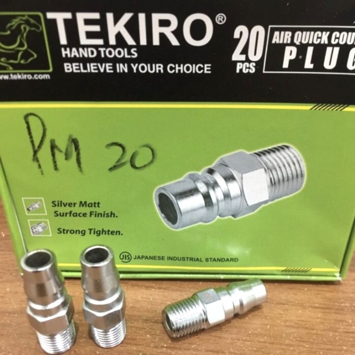 TEKIRO COUPLER PM 20 ปลั๊กท่ออากาศเชื่อมต่อ PM20