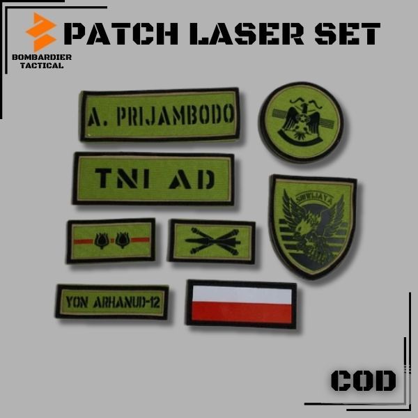 Laser Patch one set PBB eta katakana