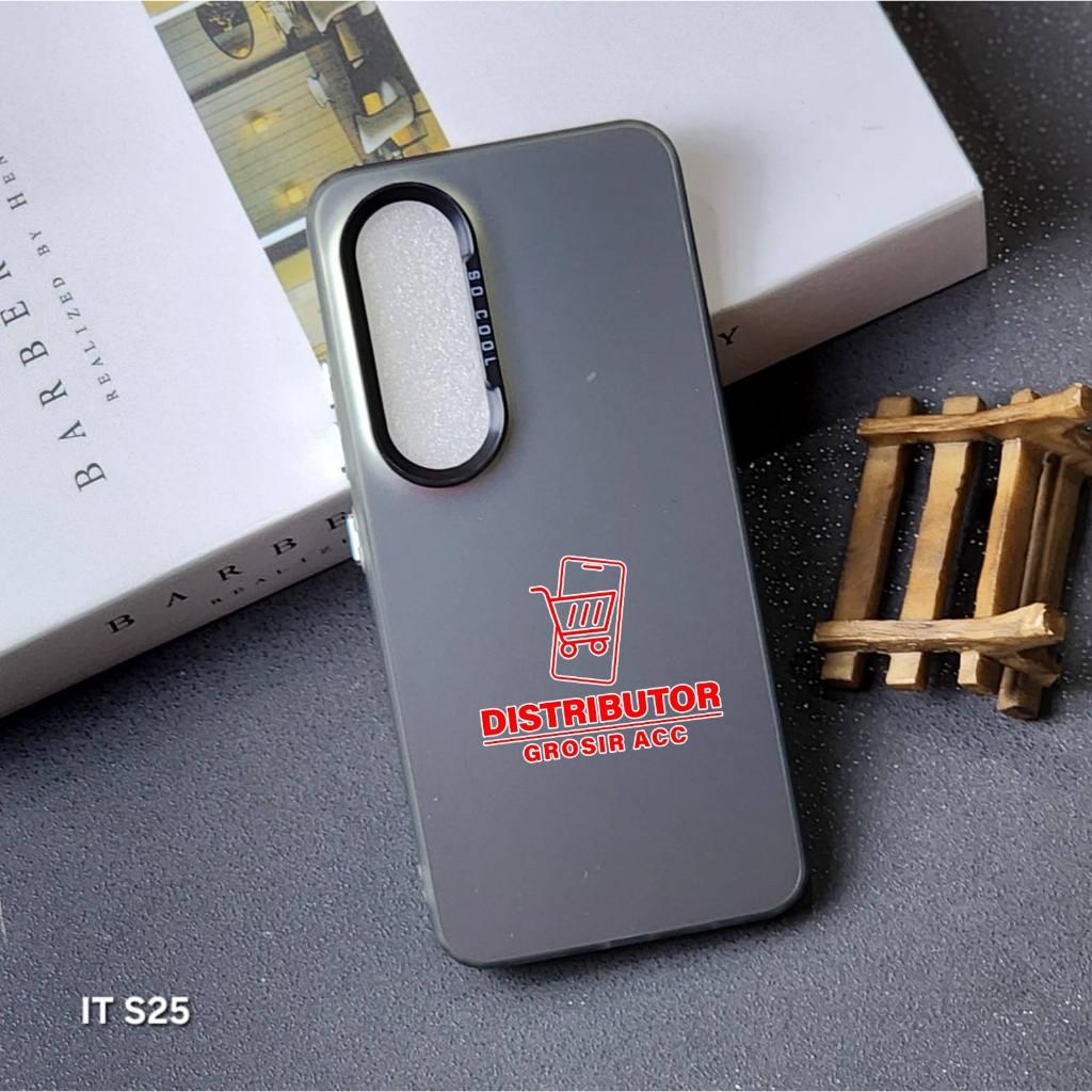 ITEL S25 ITEL S25 ULTRA CASE IMD SOCOOL BLACK CASE SOCOOL ITEL S25/S25 ULTRA SCB