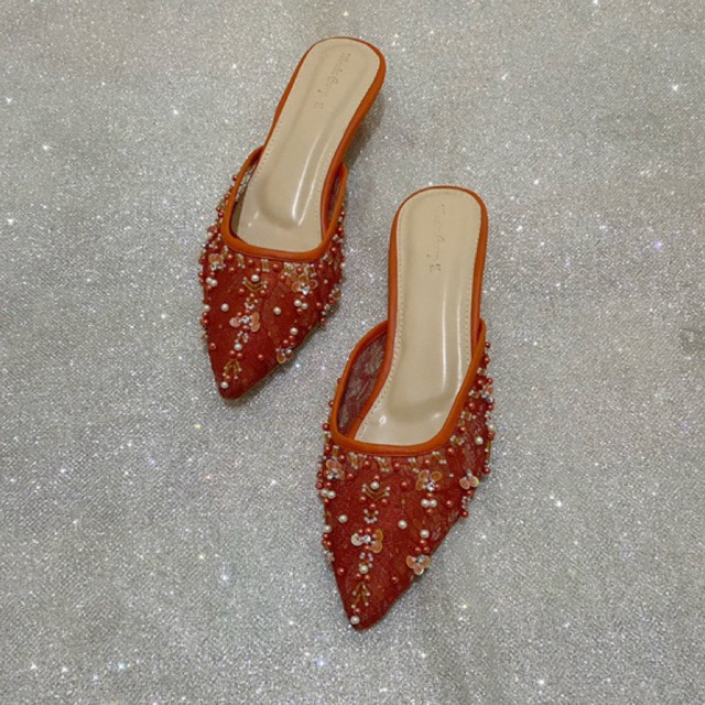 MEIRA TERACOTA WEDDING SHOES WEDDING SHOES PARTY SHOES