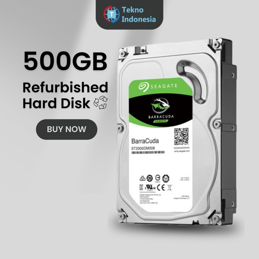 Tekno อินโดนีเซีย - ฮาร์ดดิสก์ 500GB ฮาร์ดดิสก์ 1TB Refurbished รับประกัน 1 ปี HDD กล้องวงจรปิด HDD 500GB HDD 1TB