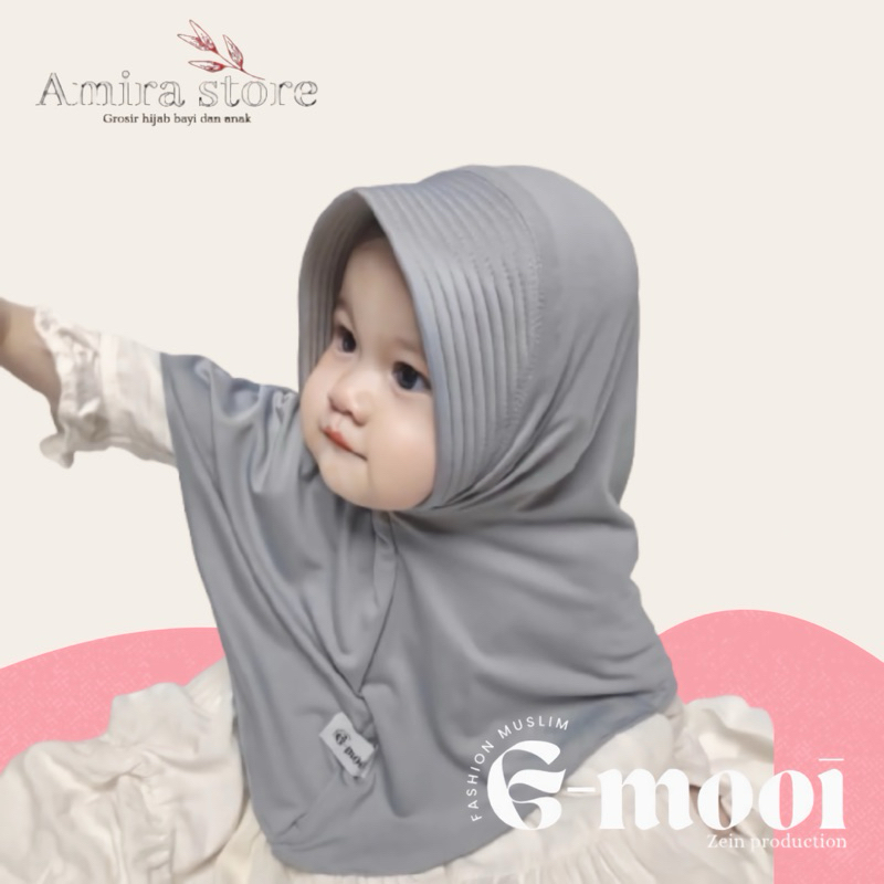 G-MOOI ฮิญาบเด็ก 0 6 เดือน 1-8 ปี BERGO HAMIDA กีฬา CHILDREN เด็ก hijab ทารกแรกเกิด headscarf