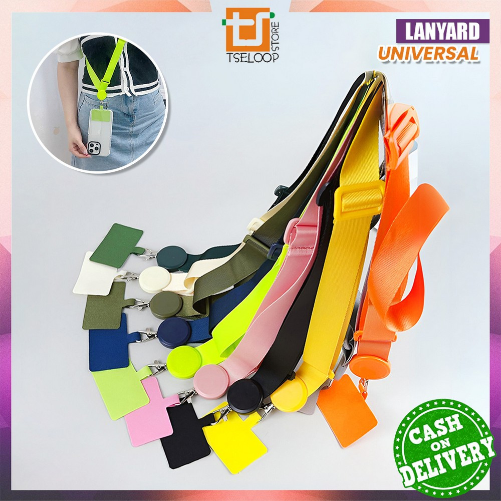 GANTUNGAN HP OFM-C196 Universal โทรศัพท์ Lanyard ปรับกว้างโทรศัพท์ Lanyard / สร้อยคอคอสายรัด / สายรั