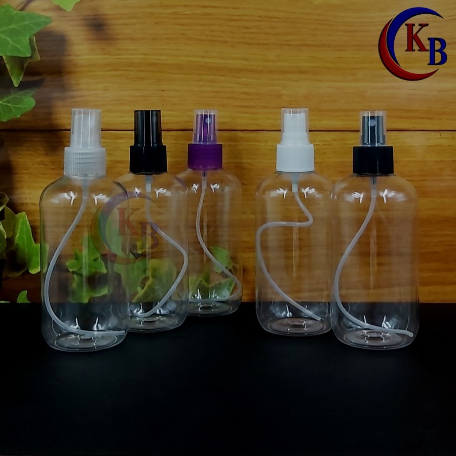 คอขวดฉีดพลาสติกขนาด 250 มล. 24 / 250 มล. ขวดพลาสติกพลาสติกพลาสติก SBR ใส