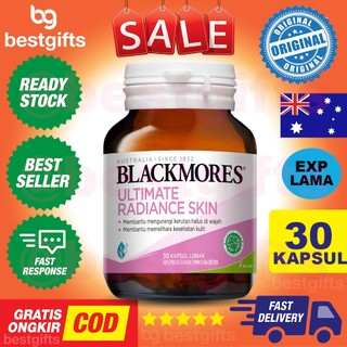 BLACKMORES ULTIMATE RADIANCE SKIN // RADIANCE MARINE Q10 Q 10 KALBE VITAMIN - 30 KAPSUL