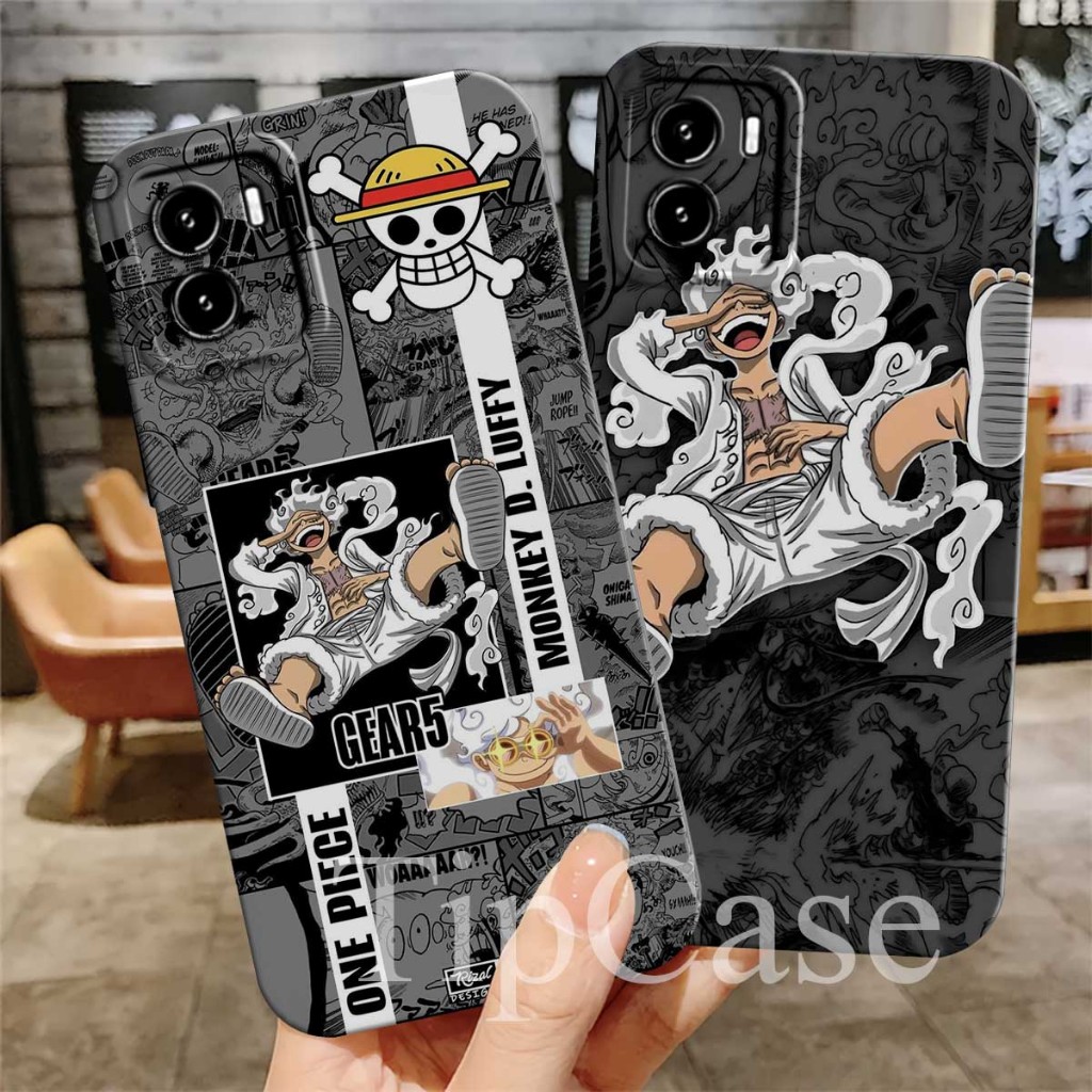 Softcase Vivo Y15S Y01 Y01A Y91C Y1S Y16 เคสป้องกันกล้อง One Piece Motif