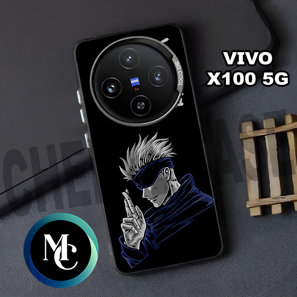 CC7/ เคส มือถือ VIVO X100 5G/ ANIME GOJO Motif/casing VIVO X100 5G/ปลอก VIVO