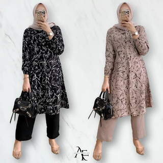 VIKA SET RAYON DIAMOND - SETELAN JUMBO BUSUI FRIENDLY- ONE SET WANITA TERBARU - ONESET TERLARIS