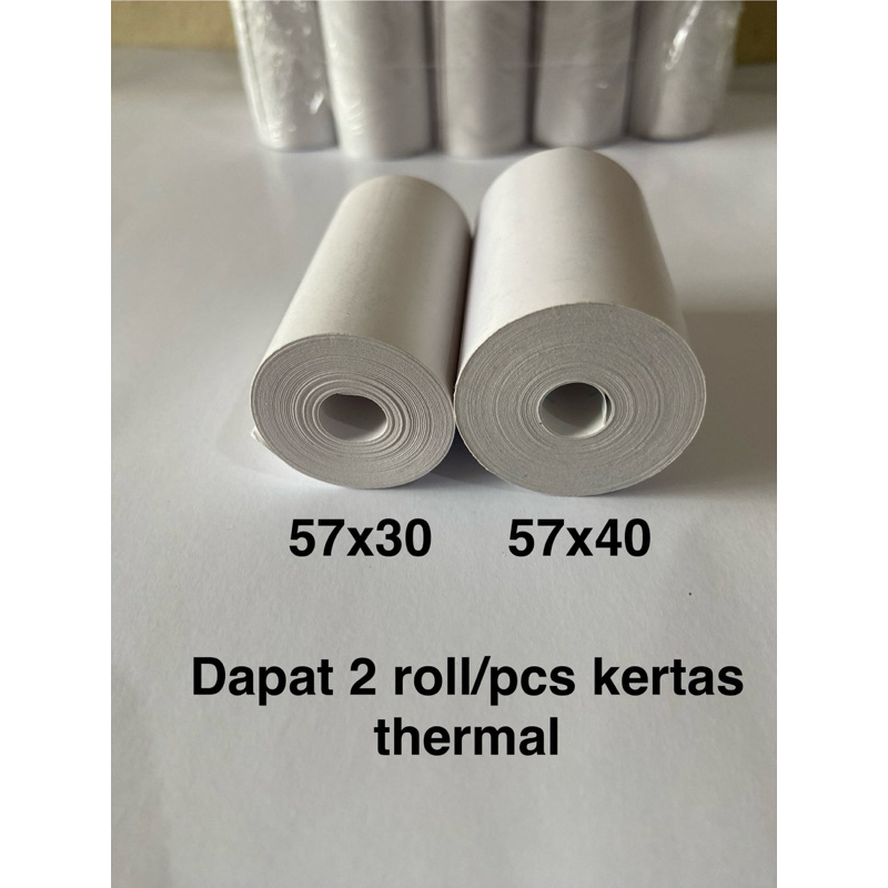 THERMALT PACKAGE 2 ROLL SIZE (57x30) และ (57x40)