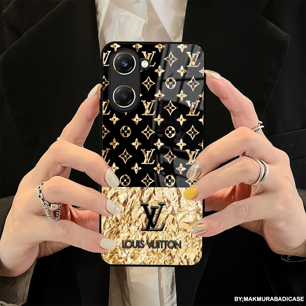 HP Glossy 2D Glass Softcase สําหรับ Vivo Y03 - Vivo Y03T - Vivo Y18 เคสล่าสุด - เคสซิลิโคน TPU