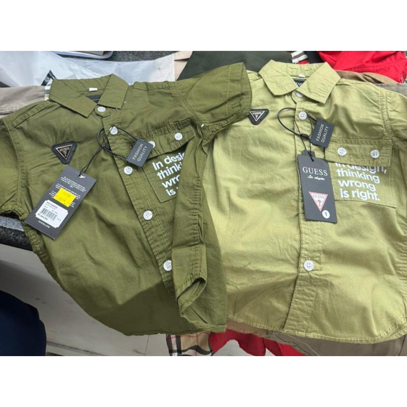 เสื้อกระเป๋า KEMEJA Gess