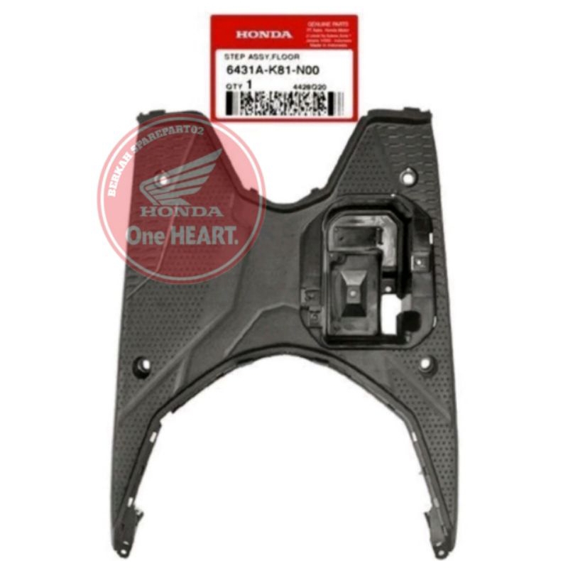 6431A-K81-N00 Step floor landing footrest Beat esp ใหม่ ECO Beat street 2016 - 2019 เดิม