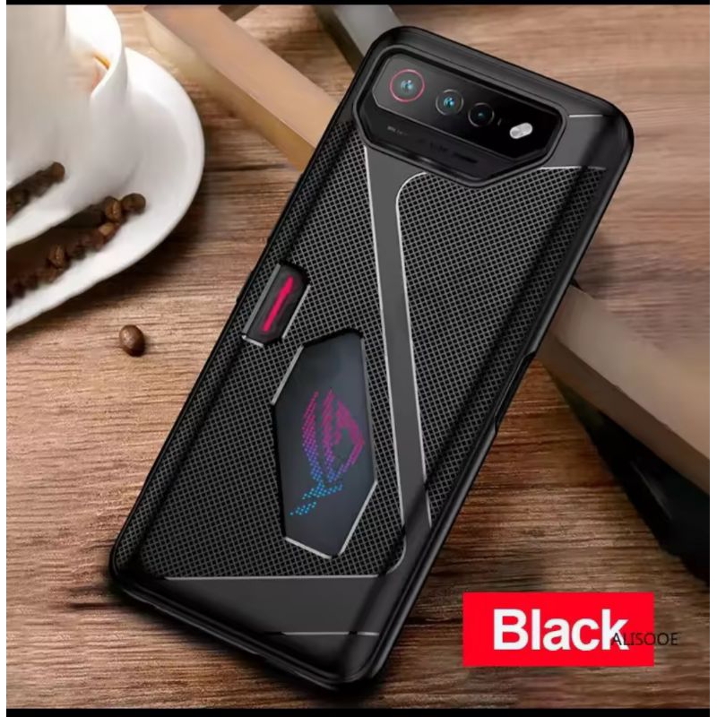 Softcase Carbon Anti-Heat Asus Rog Phone 7 / Rog phone 7 สุดยอดหรูหรา