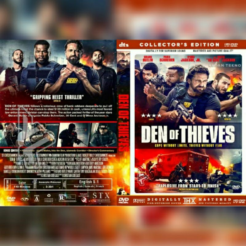 DEN OF THIEVES (2018) - ตลับฟิล์ม HD
