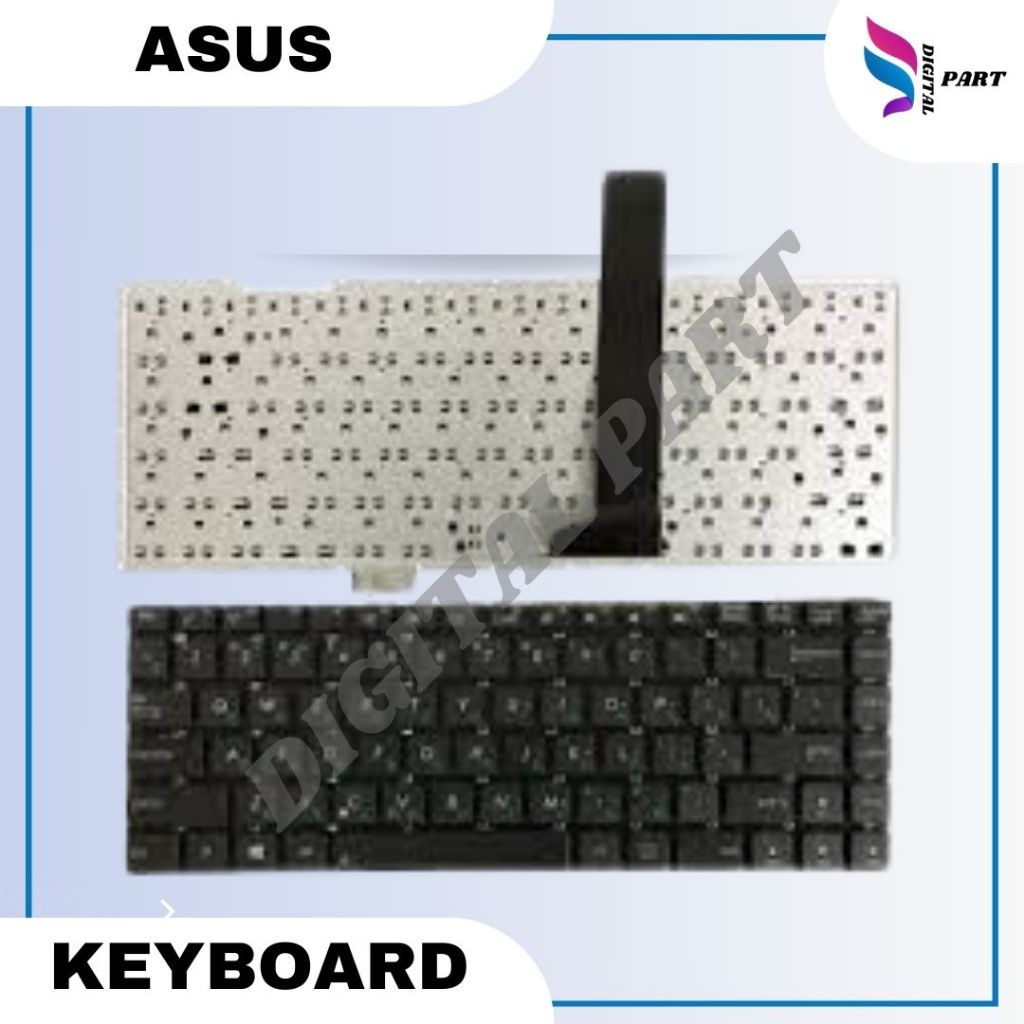 Hitam คีย์บอร์ดแล็ปท็อป Asus A450 A450C X450C X450A X450V X450V X450VB X450E สีดํา