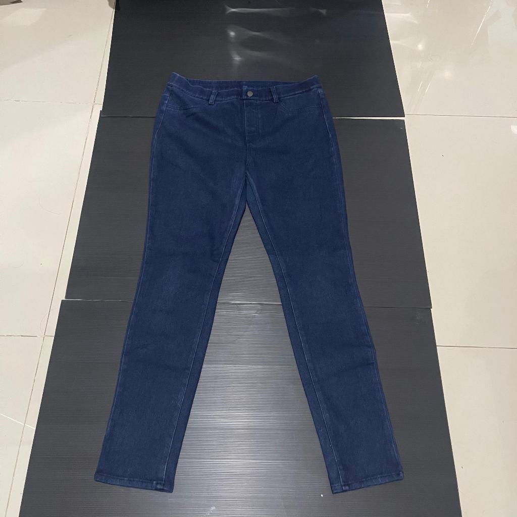 กางเกงยีนส์เดนิม Uniqlo Heattech