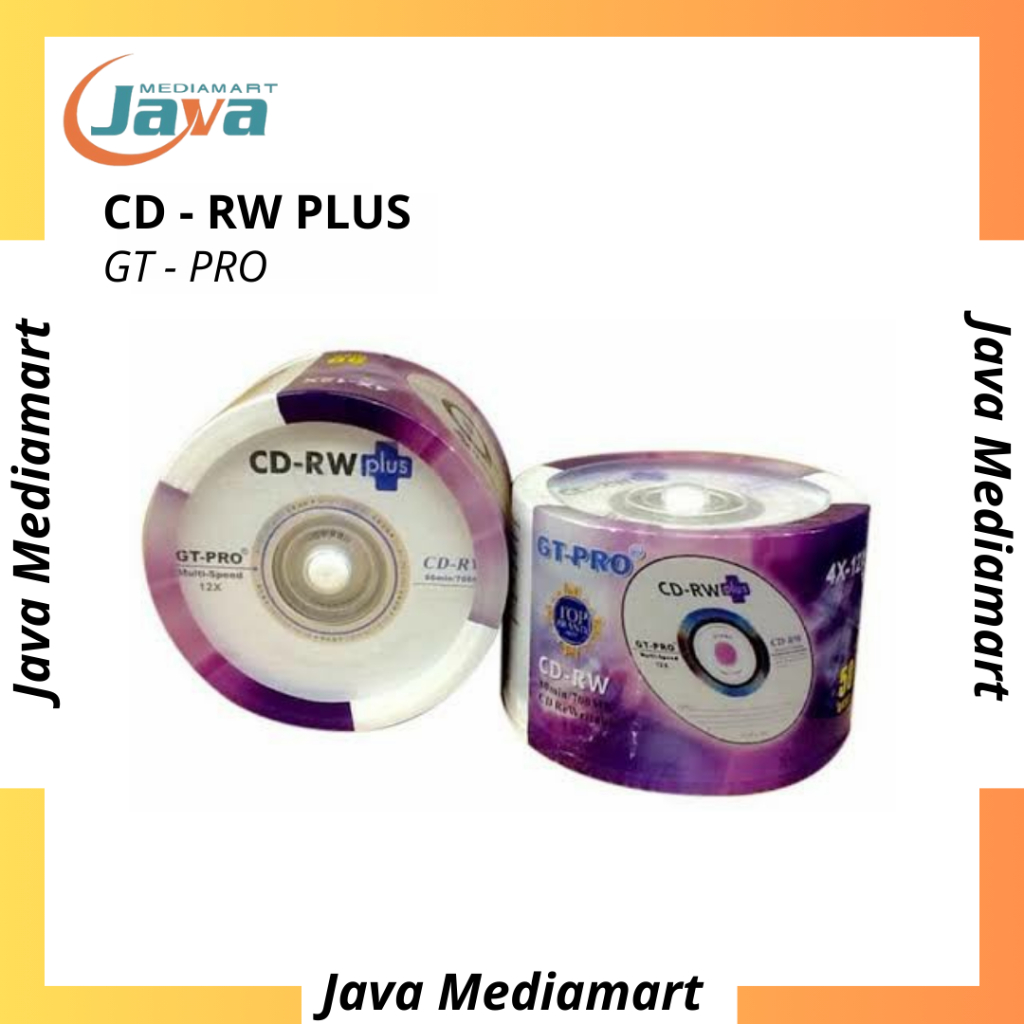 GT-PRO CD-RW PLUS (50 ชิ้น)