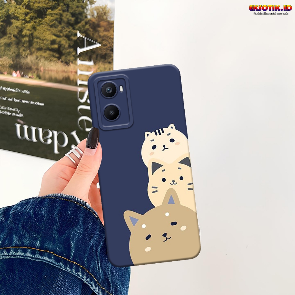 เคสOppo A76 - เคสOppo A76 - เคสแฟชั่น - Oppo A76 Silicone - Cool and Cute Motifs - Oppo A76 Softcase