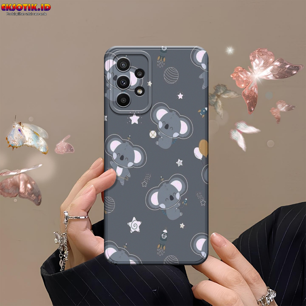 เคส Samsung A23 - เคส Samsung A23 - เคสแฟชั่น - Samsung A23 Silicone - Cool and Cute Motips - Samsun