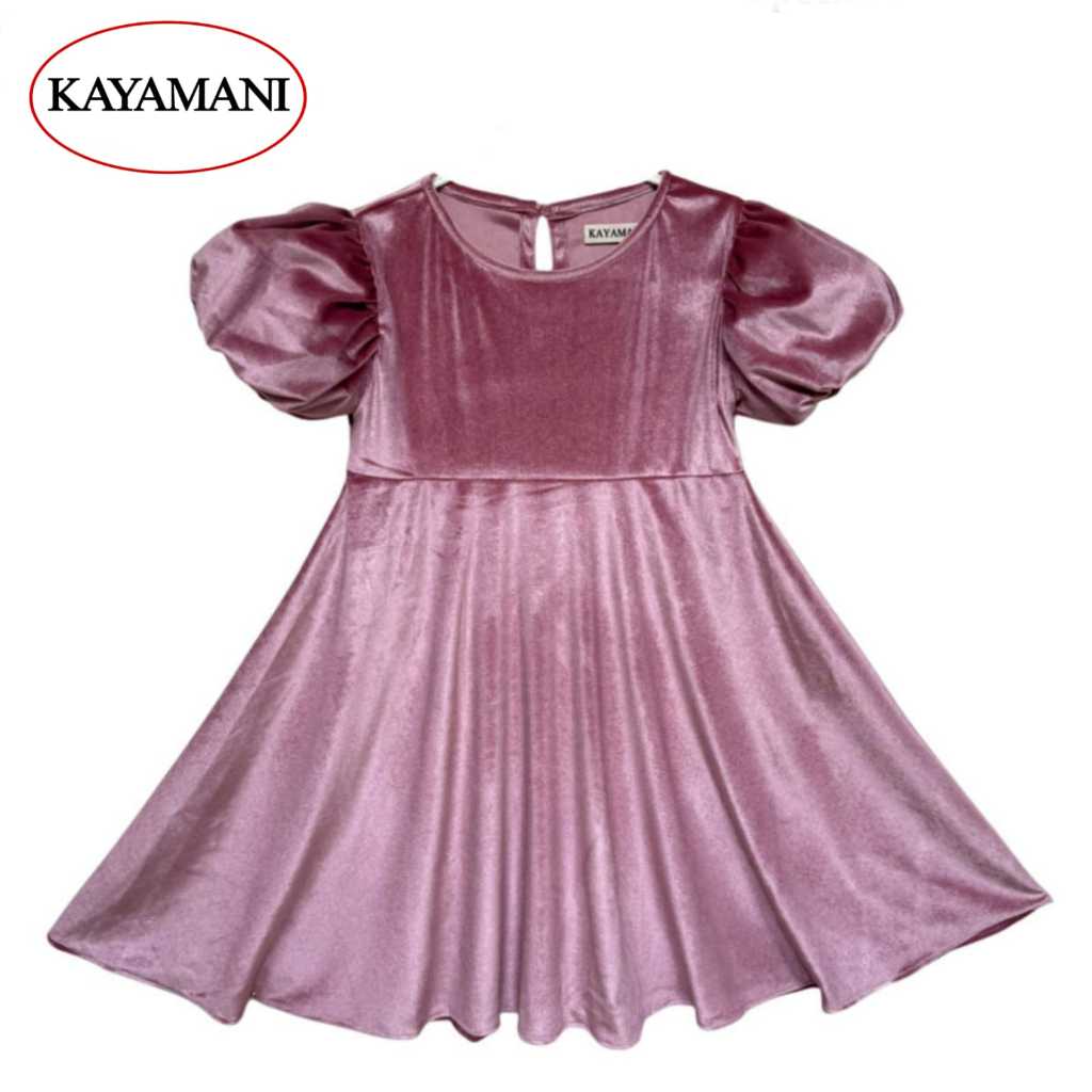Rulers By Kaymani - ชุดเดรสเด็กผู้หญิง - ชุดเดรสกํามะหยี่ Royal Luxe