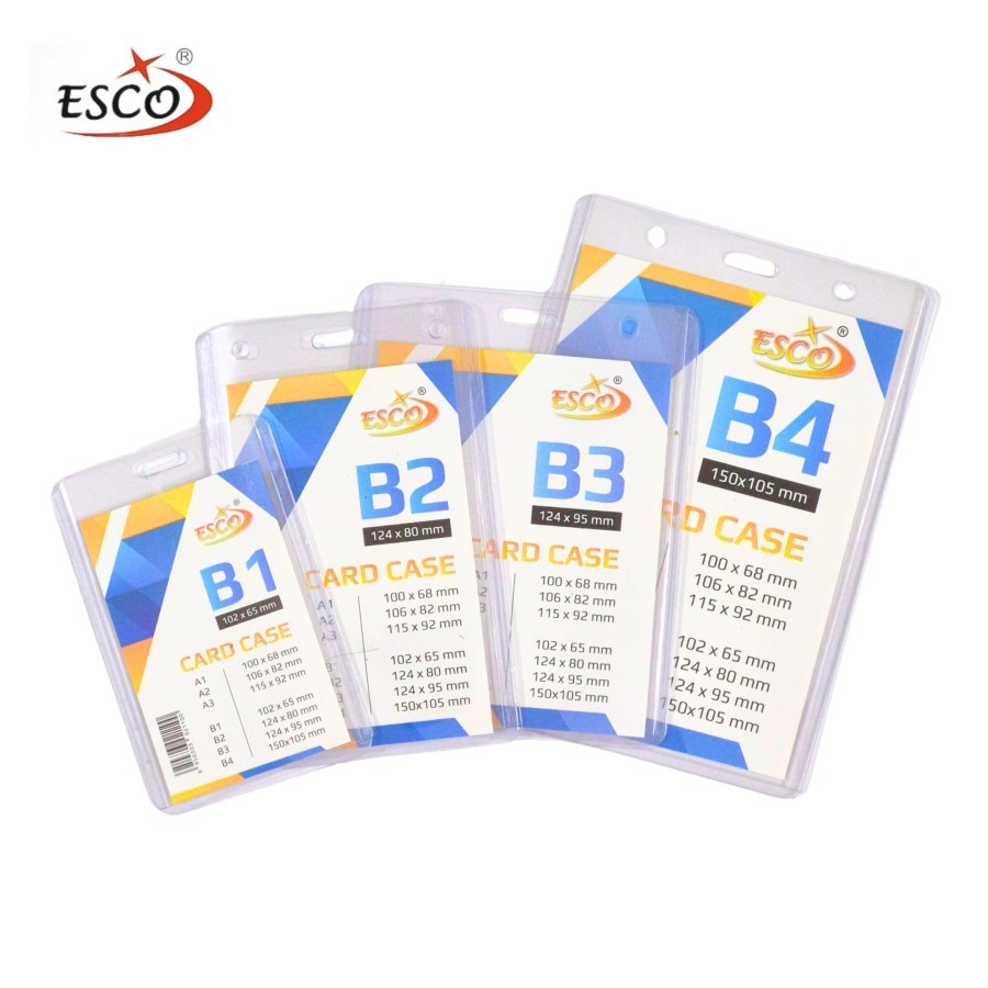 กล่องใส่การ์ด 1 แพ็ค / 20 ชิ้น ESCO B1 / B2 / B3 / B4