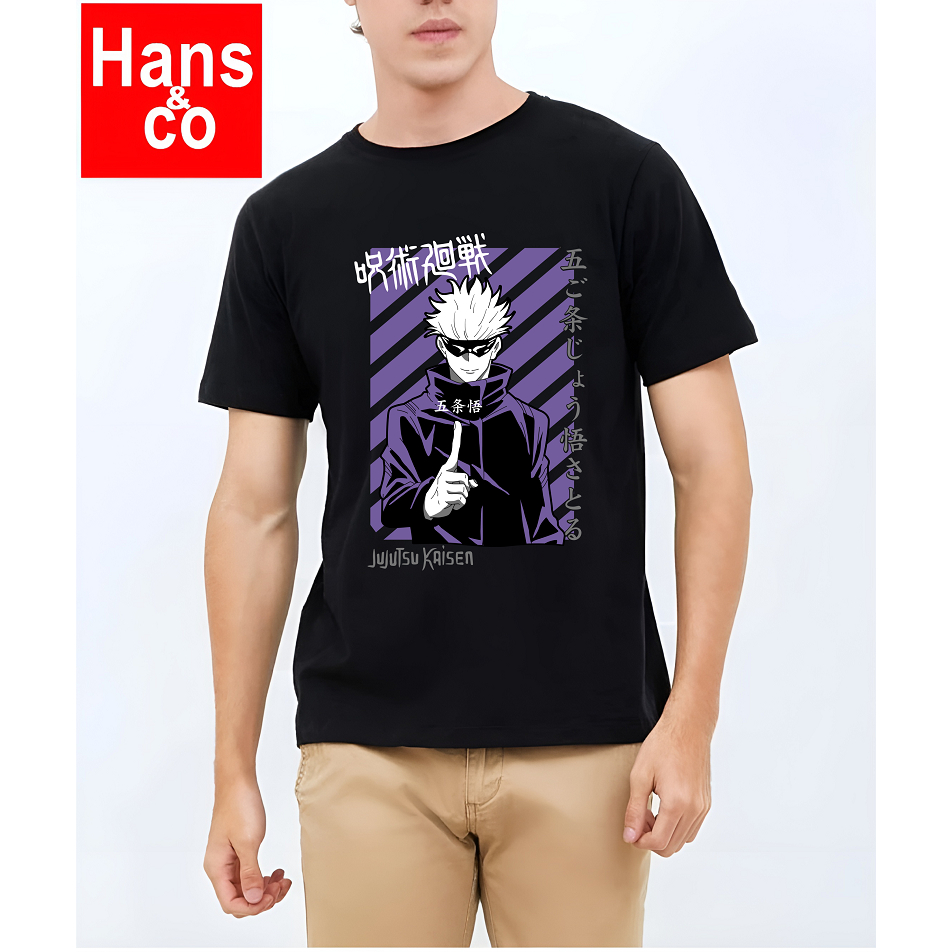 Jujutsu Kaisen H0601 Premium 3D เสื้อยืดผู้ชายและผู้หญิง Unisex By Hans & Co