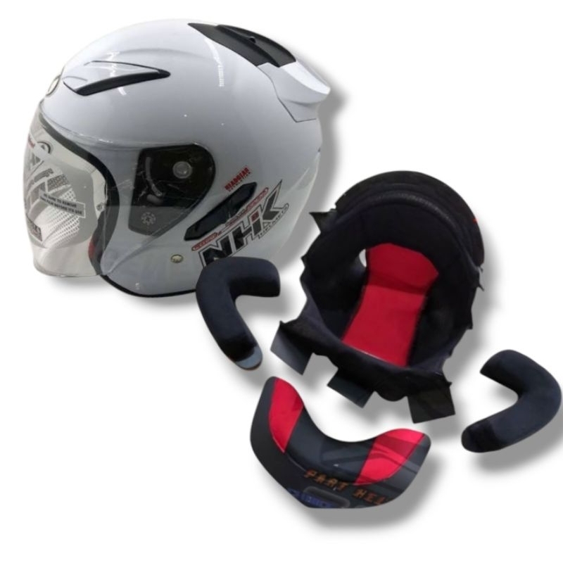 NHK ร1 ชุดโฟมใหม่พร้อมปุ่มพลาสติกขนาดใหญ่และขนาดเล็ก || NHK R ONE โฟมครึ่งหน้า