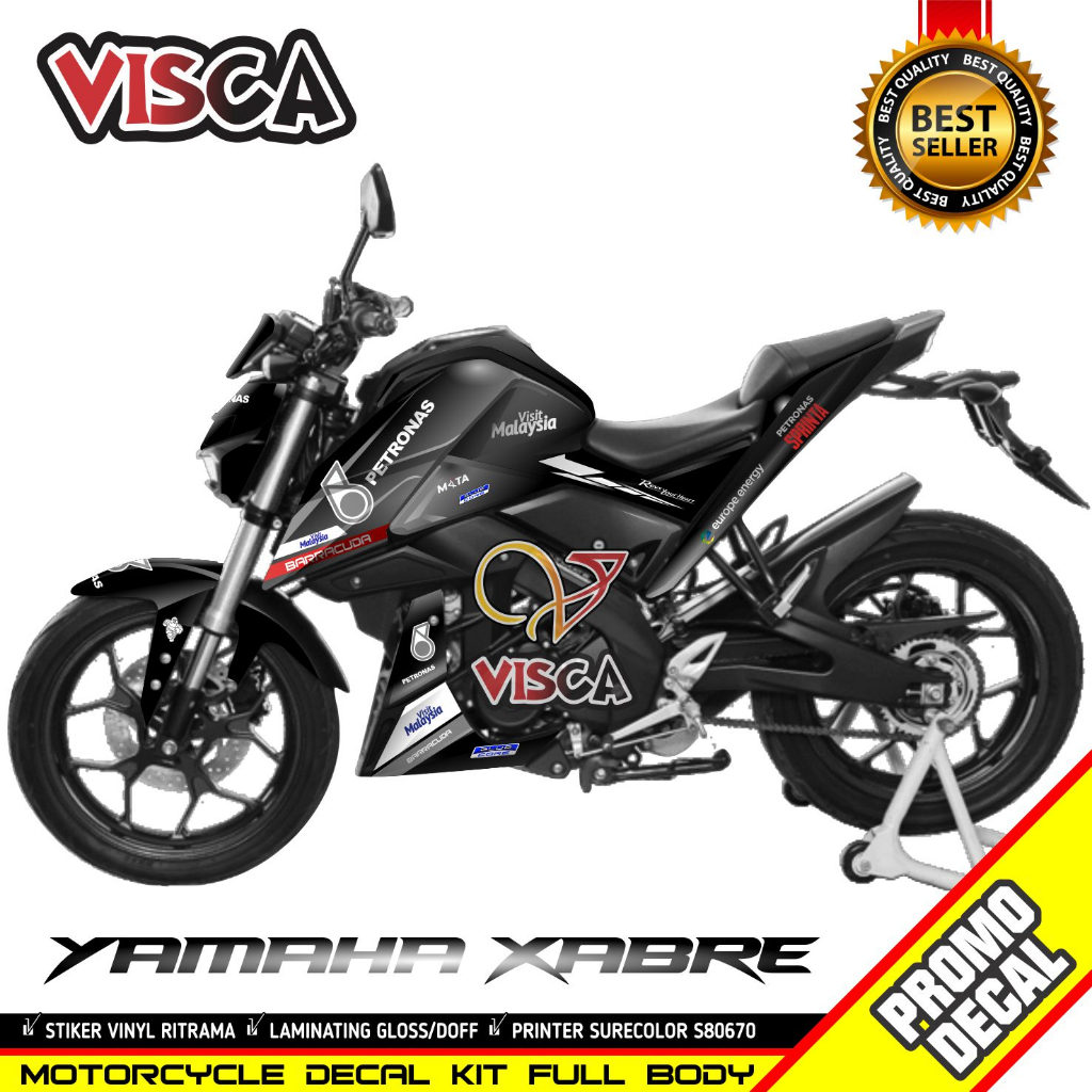 Xabre สติกเกอร์รูปลอก Full Body Xabre รูปลอก Xabre สติกเกอร์ Full Body Striping Xabre Decal Variatio