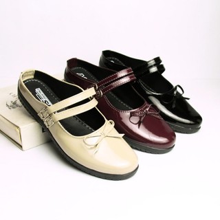 DRASILIA Papricia - Flat Shoes Sandal Wanita Cantik Dan Elegan Model Tali Dua Ges