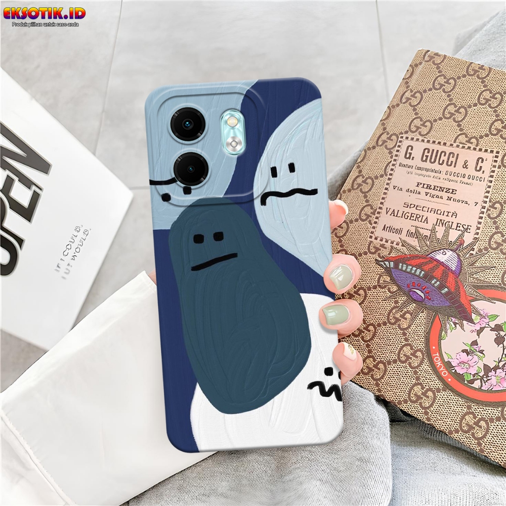 เคส Infinix Hot 50i - เคส Infinix Hot 50i - เคสแฟชั่น - Infinix Hot 50i Silicone - Cool and Cute Mot
