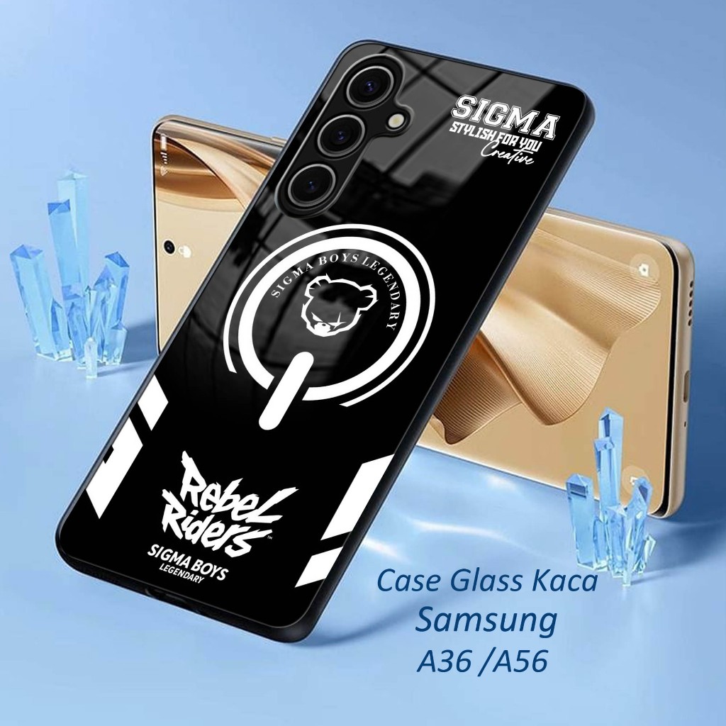 Softcase Glass Glitter สําหรับ SAMSUNG A36 A56 2025 ปลอก Hp SAMSUNG A36 A56 2025 - K74