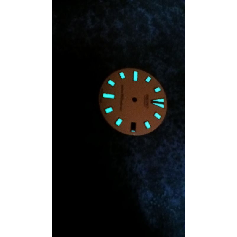 จาน Seikomod Dial Seikomod Plate 7002 Plate 7002 Dial 7002 สีส้ม