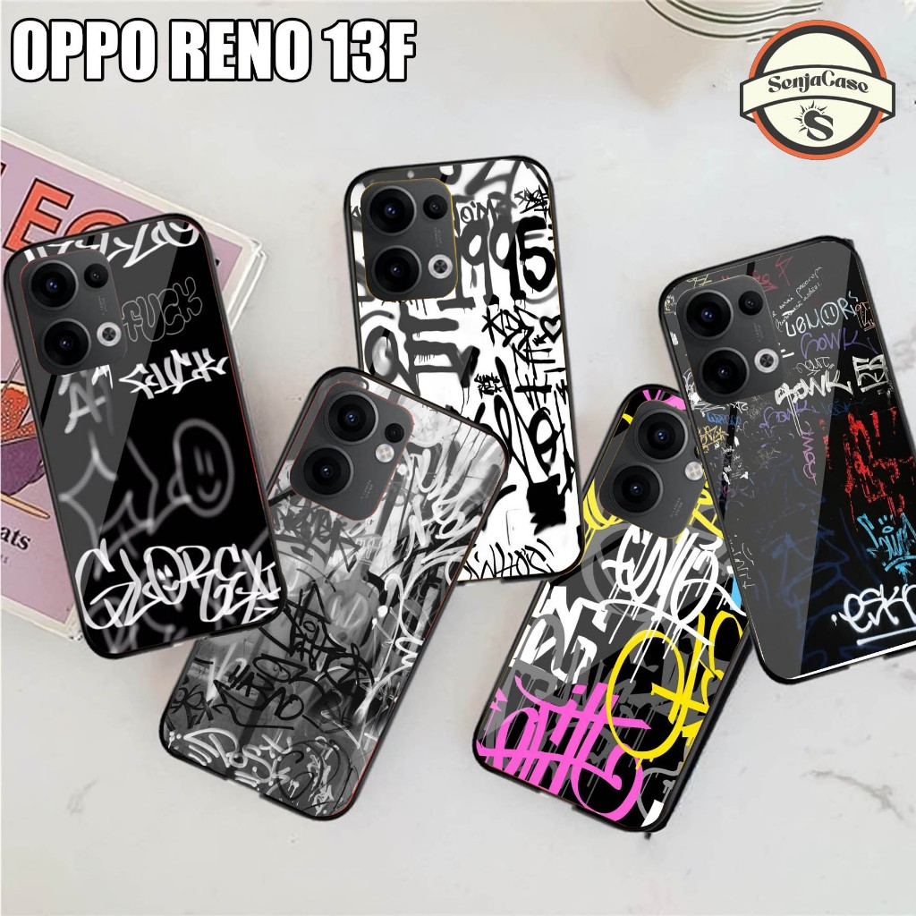 HP SENJACASE SOFTCASE GLASS TYPE 0PP0 RENO 13F ใหม่ล่าสุด - Silicone - เคสเคลือบเงา - เคส - ล่าสุด -